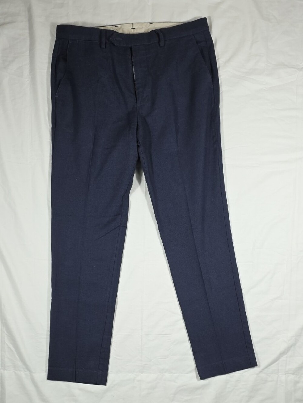 Ledbury Richmond Navy Chinos - Picture 4 of 8